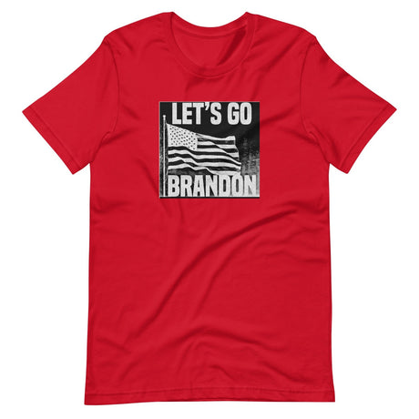 Let's Go Brandon Inverted American Flag Shirt