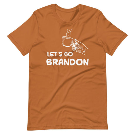 Let's Go Brandon Java Coffee Shirt