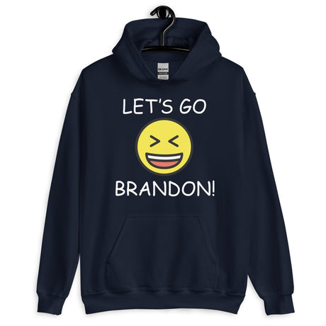 Let's Go Brandon Laugh Emoji Hoodie