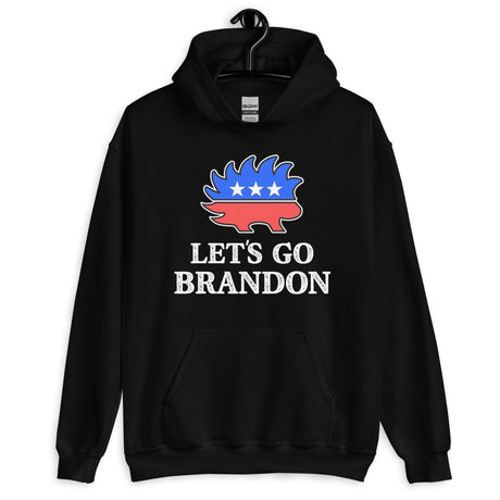 Let's Go Brandon Libertarian Porcupine Hoodie