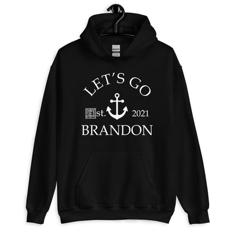 Let's Go Brandon Nautical Anchor Hoodie