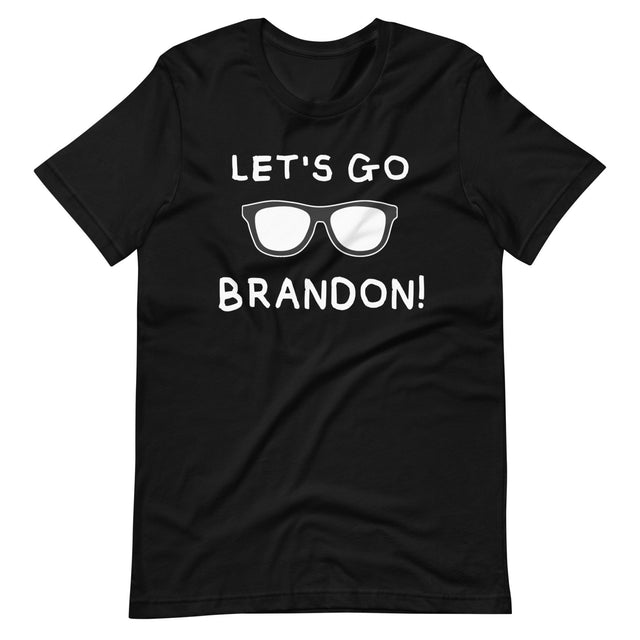 Let's Go Brandon Nerd Glasses Shirt