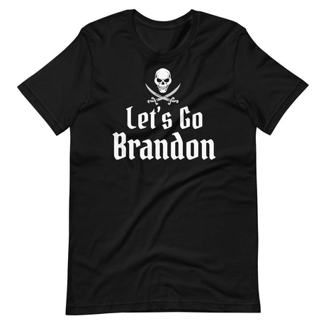 Let's Go Brandon Pirate Skull Shirt