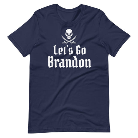 Let's Go Brandon Pirate Skull Shirt