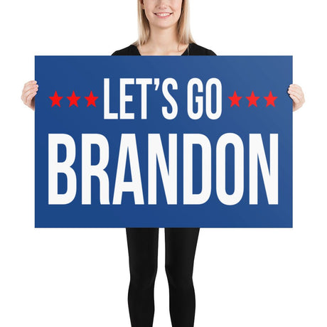 Let's Go Brandon Poster