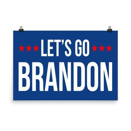 Let's Go Brandon Poster