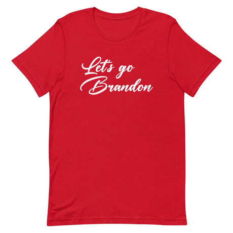 Let's Go Brandon Script Shirt