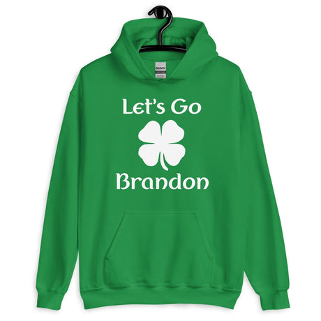 Let's Go Brandon Shamrock Hoodie