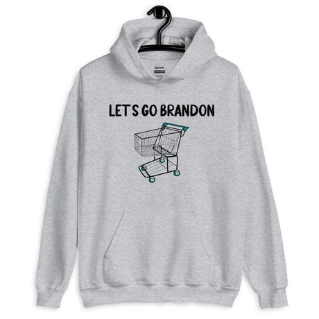 Let's Go Brandon Shopping Cart Hoodie