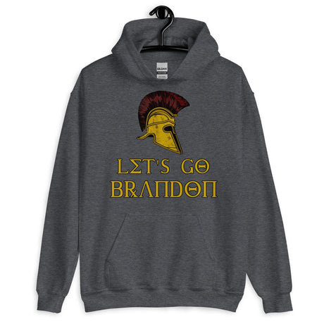 Let's Go Brandon Spartan Helmet Hoodie