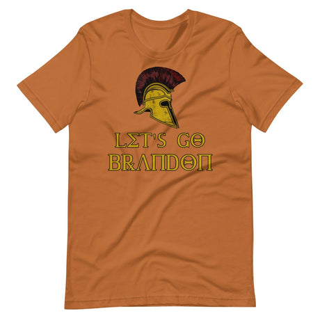 Let's Go Brandon Spartan Helmet Shirt