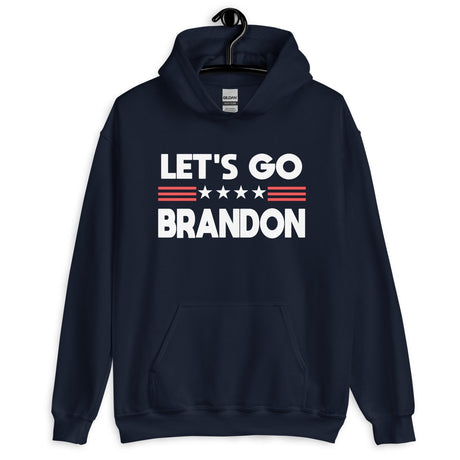 Let's Go Brandon Stars and Bars Hoodie