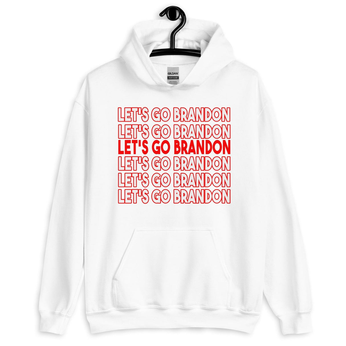 Let's Go Brandon Thank You Bag Hoodie