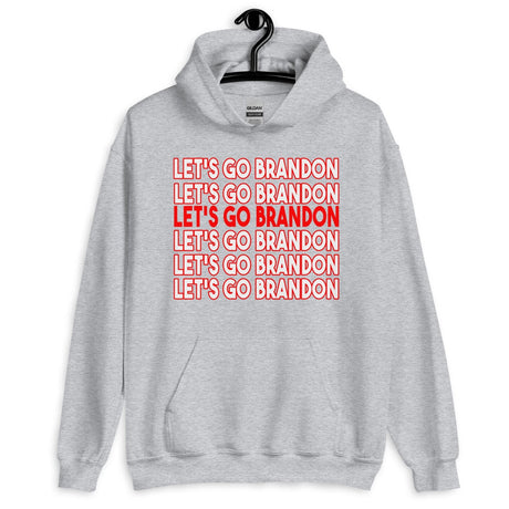 Let's Go Brandon Thank You Bag Hoodie