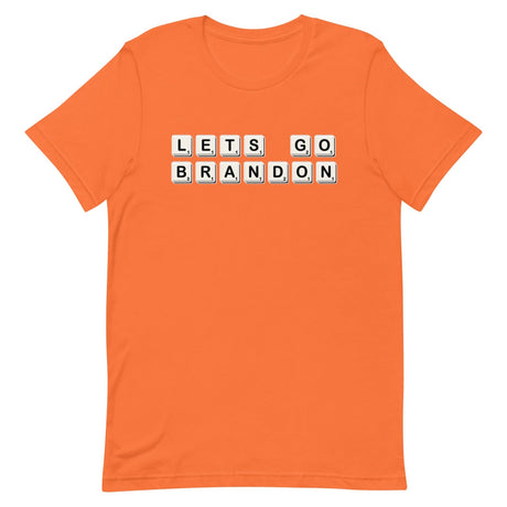 Let's Go Brandon Tile Letters Shirt