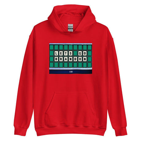 Let's Go Brandon Word Puzzle Hoodie