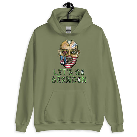 Let's Go Brandon Zombie Voter Hoodie