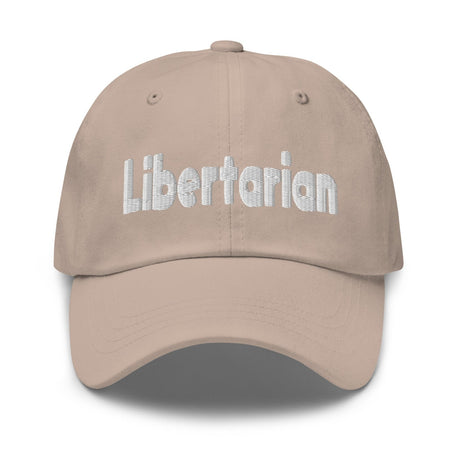 Libertarian Classic Embroidered Dad Hat