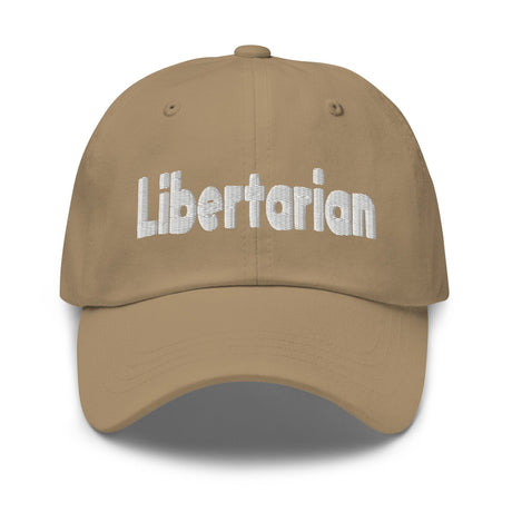 Libertarian Classic Embroidered Dad Hat