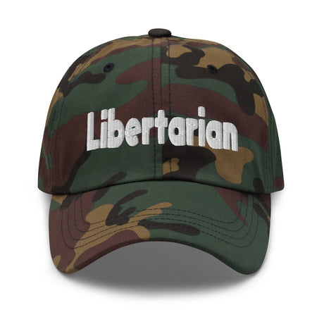 Libertarian Classic Embroidered Dad Hat