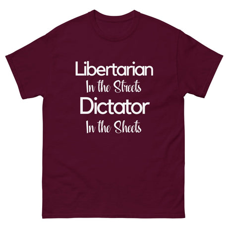 Libertarian in The Streets Heavy Cotton Shirt