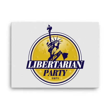 Libertarian Party Logo Canvas Print