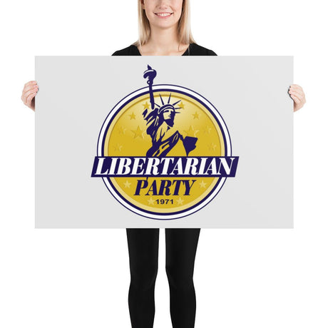 Libertarian Party Logo Poster