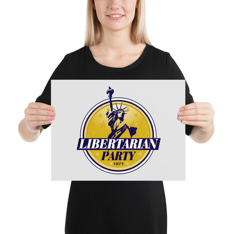 Libertarian Party Logo Poster