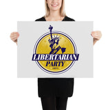 Libertarian Party Logo Poster