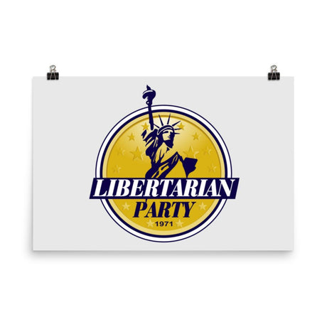 Libertarian Party Logo Poster