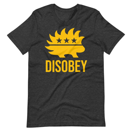 Libertarian Porcupine Disobey Shirt