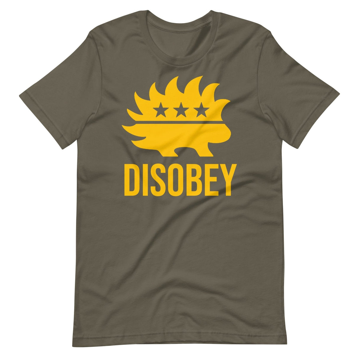 Libertarian Porcupine Disobey Shirt