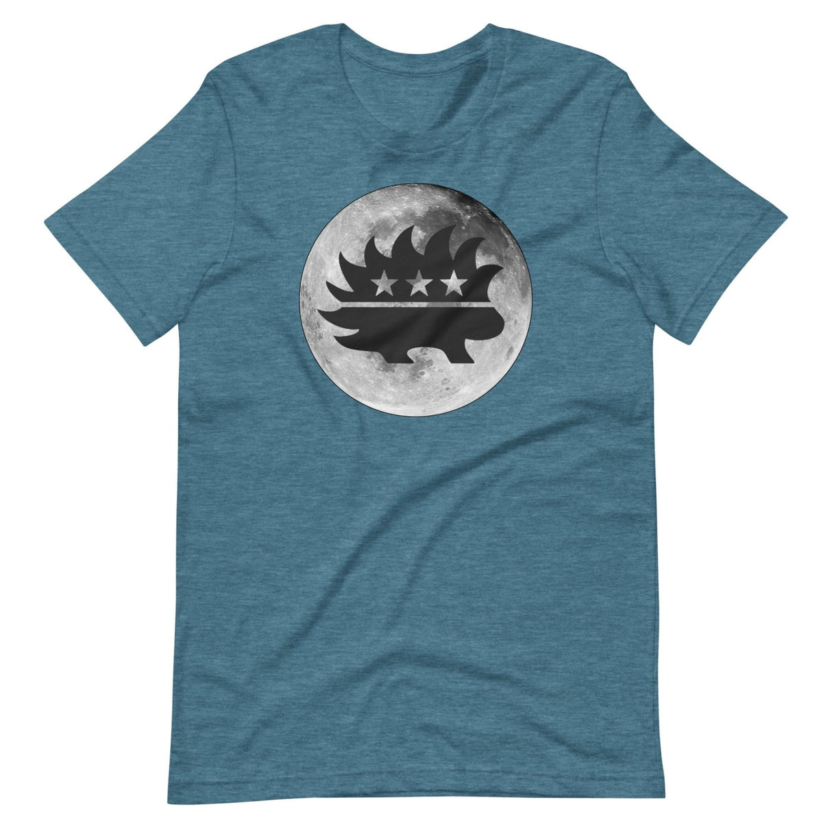 Libertarian Porcupine in The Moon Shirt