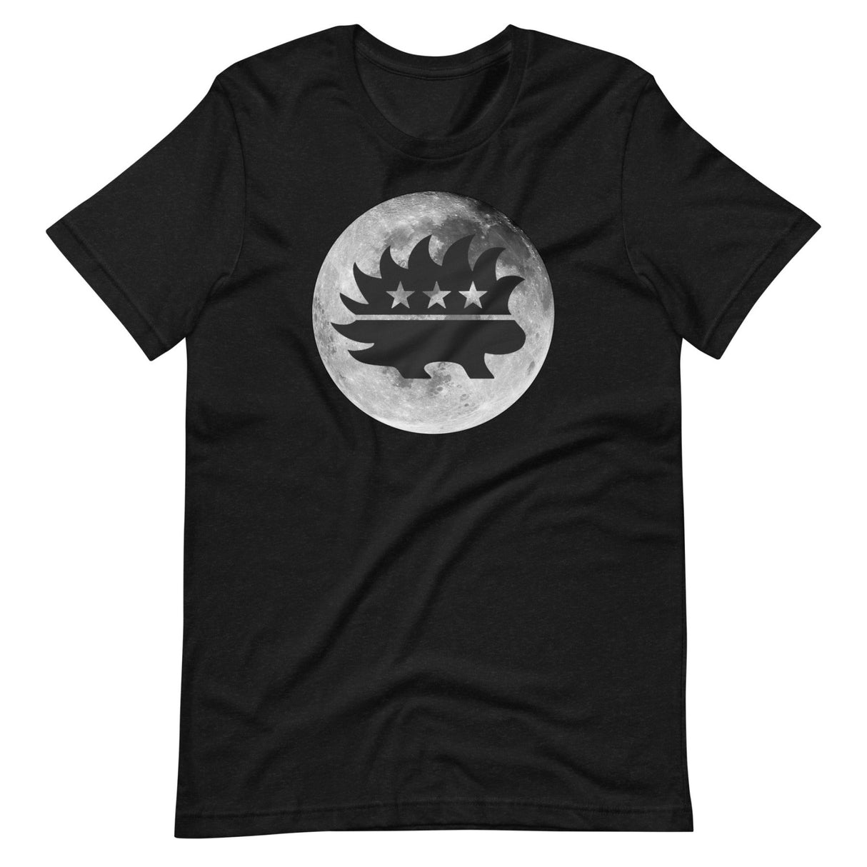 Libertarian Porcupine in The Moon Shirt