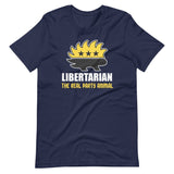 Libertarian The Real Party Animal Shirt