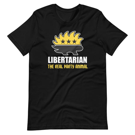 Libertarian The Real Party Animal Shirt