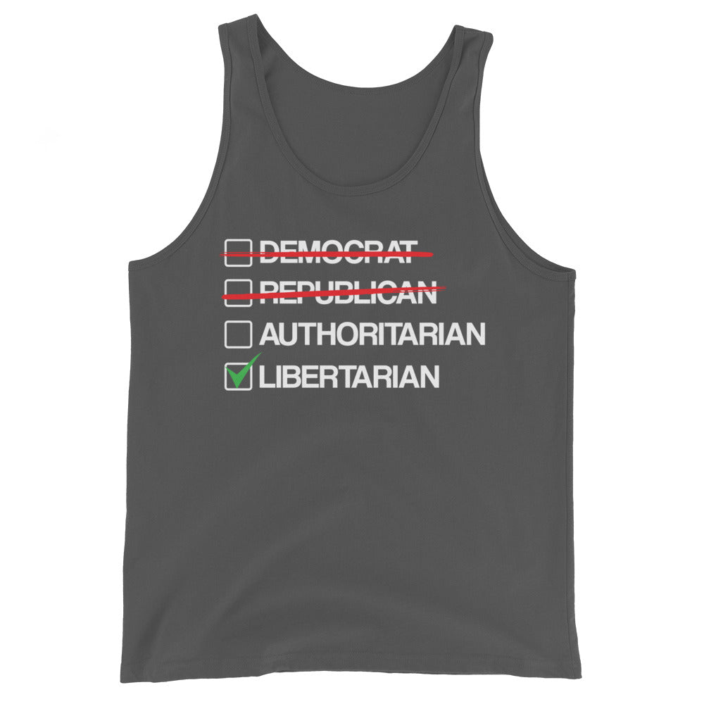 Libertarian vs Authoritarian Premium Tank Top