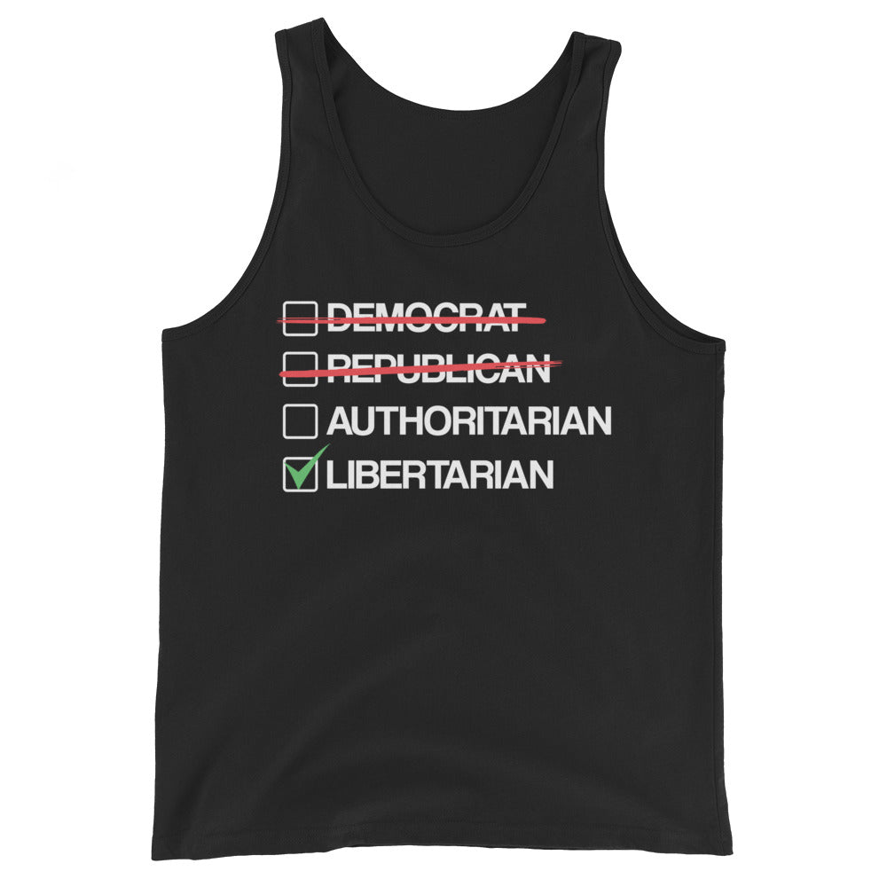 Libertarian vs Authoritarian Premium Tank Top