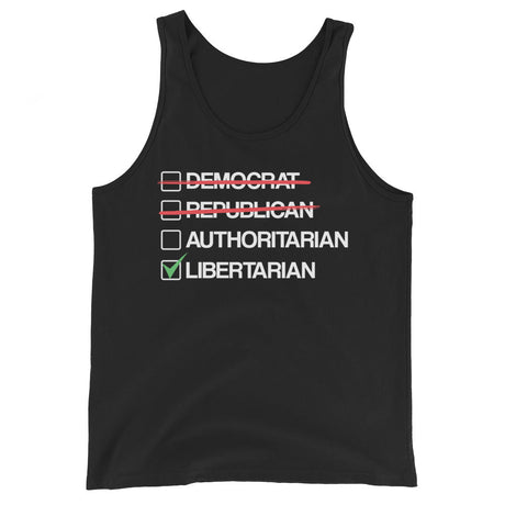 Libertarian vs Authoritarian Premium Tank Top