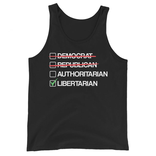 Libertarian vs Authoritarian Premium Tank Top