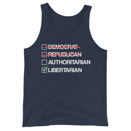 Libertarian vs Authoritarian Premium Tank Top