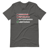 Libertarian vs Authoritarian Shirt