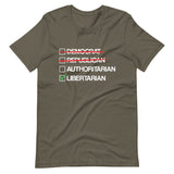 Libertarian vs Authoritarian Shirt