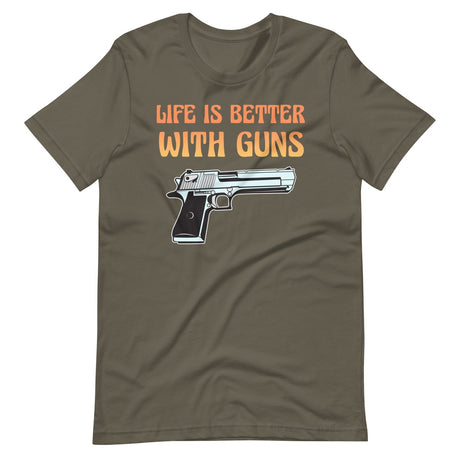 Life is Better With Guns Shirt