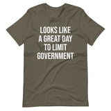 Looks Like a Great Day to Limit Government Shirt