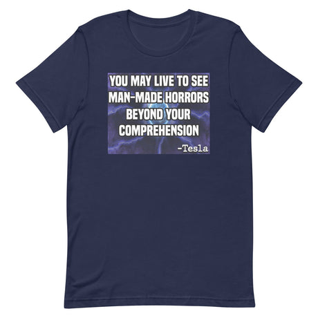 Man Made Horrors Tesla Shirt