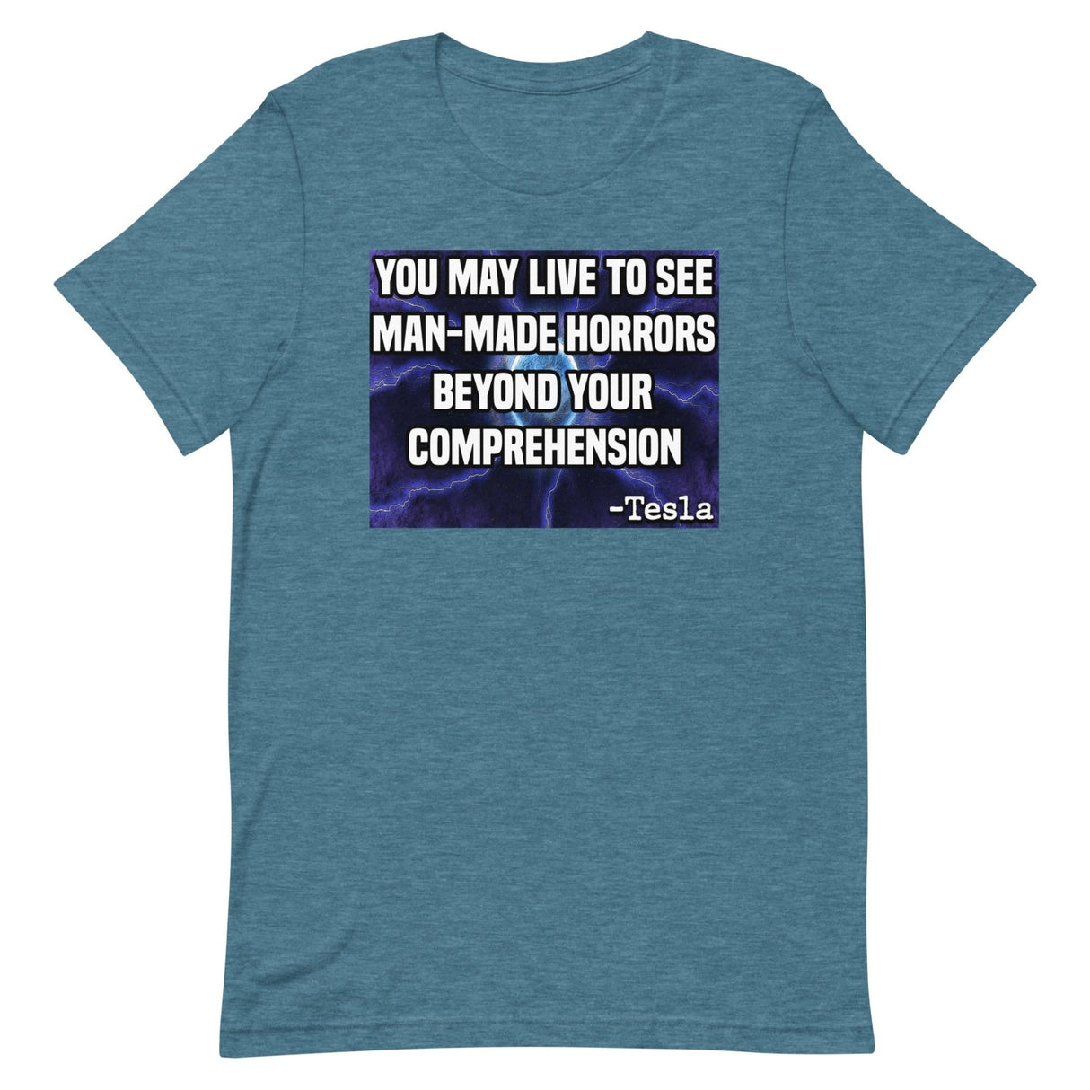 Man Made Horrors Tesla Shirt