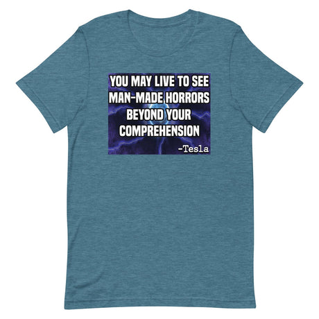 Man Made Horrors Tesla Shirt