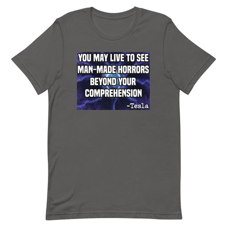 Man Made Horrors Tesla Shirt