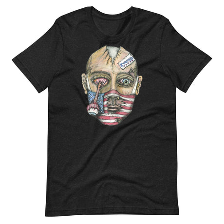 Masked Zombie Voter Graphic Shirt